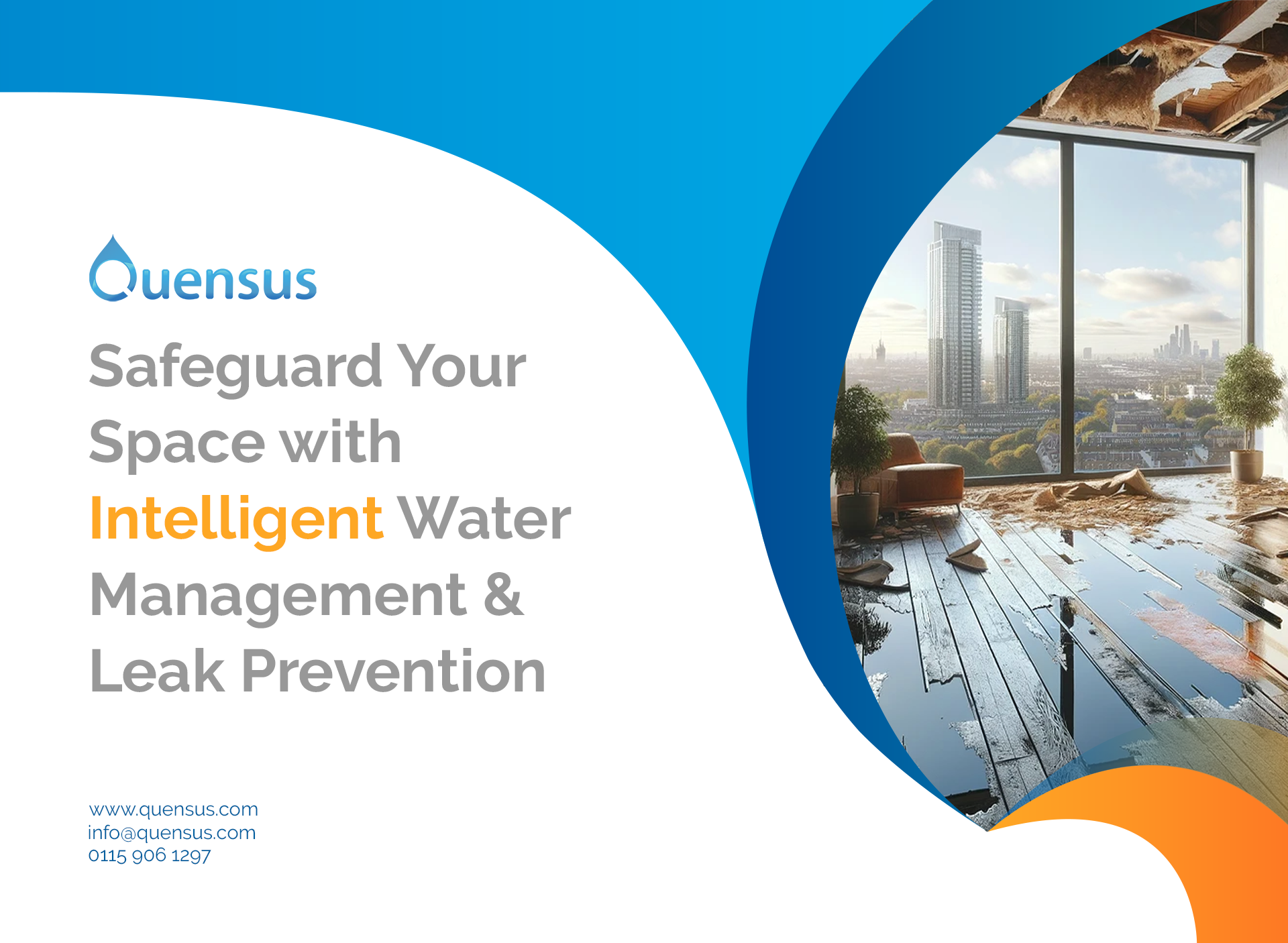 Quensus Leading Intelligent Water Management Leak Prevention Systems